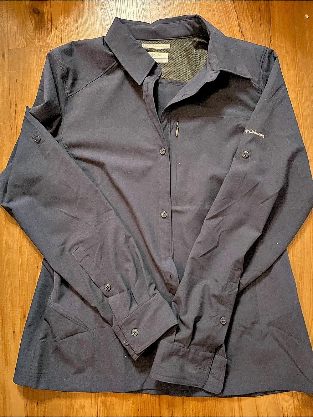 Columbia Omni-Shade Utility Jacket Black Size Large